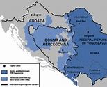 Image result for Bosnia Croatia Map
