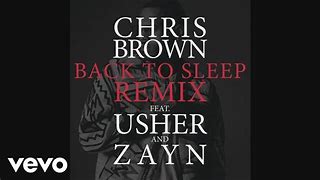 Image result for Model Chris Brown in Back to Sleep