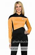Image result for Star Trek TNG Old Yellow Uniform