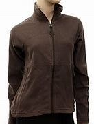 Image result for Women's Brown Fleece Jacket