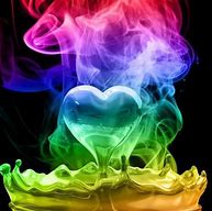 Image result for Heart Rainbow Smoke