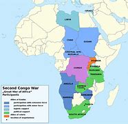 Image result for DRC Congo Map Africa