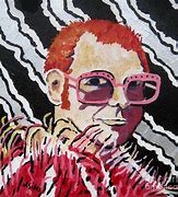Image result for Elton John Rocket Man Art