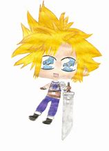 Image result for Chibi Cloud FF7