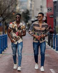 Image result for Casual Black Men Clothes