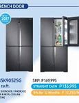 Image result for Black French Door Refrigerator with Wrap around Pantry