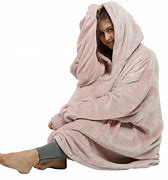 Image result for Wearable Blanket Hoodie