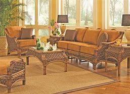 Image result for Wicker Rattan Furniture Indoor