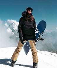 Image result for Hot Snowboarder Uses Board as a Coat Hanger