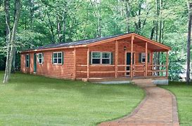 Image result for Double Wide Log Mobile Home Interior