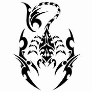 Image result for Scorpion Tribal Logo