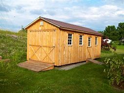 Image result for Amish Sheds Built On Site