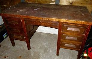 Image result for Antique Solid Wood Desk