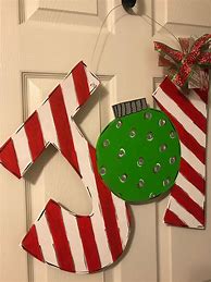 Image result for Christmas Door Hanging