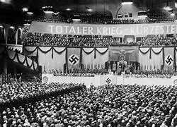 Image result for Joseph Goebbels Totaler Krieg Reda