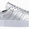 Image result for adidas silver sneakers