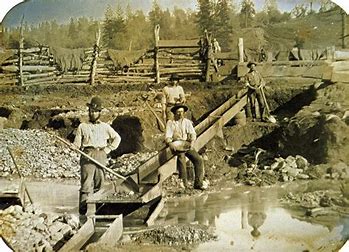 Image result for california gold rush 1849