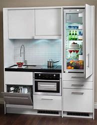 Image result for Compact Kitchens with Built in Sink and Appliances