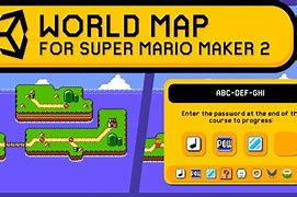 Image result for Super Mario Maker 2 World Map
