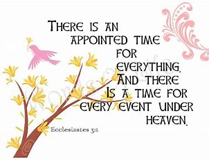 Image result for there is a season for everything bible verse