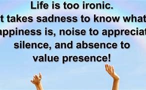 Image result for Life Is Too Ironic Beautiful Photo