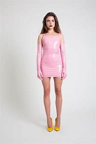 Image result for Pink PVC Clothes