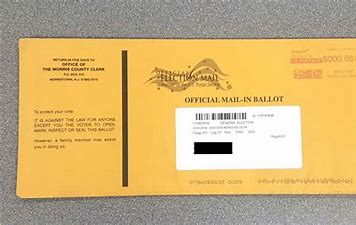 Image result for images of new jersey mail-=in ballot