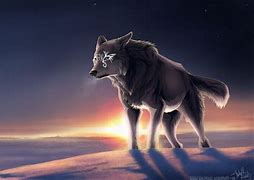 Image result for Cool Anime Wolf