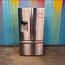 Image result for Lowe's Scratch and Dent Appliances with Water and Ice On Door