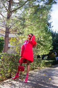 Image result for Down Filled Long Puffer Coat
