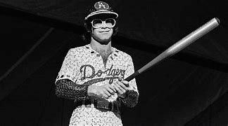Image result for Elton John LA Dodgers