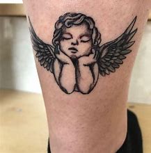 Image result for Cherub Angel Tattoos