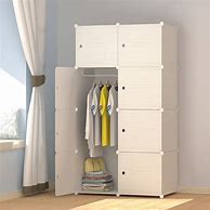 Image result for Wood Portable Closet Wardrobe