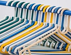 Image result for Black Heavyweight Plastic Clothes Hangers
