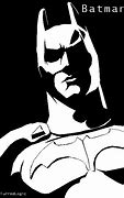 Image result for Batman Black and White Silhouette