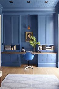 Image result for Blue Home Office Decorating Ideas