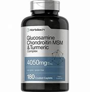 Image result for Advanced Double Strength Glucosamine Chondroitin MSM Plus Turmeric, 360 Coated Caplets