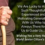 Image result for Quotes of Why Do We Love Senior Citizens