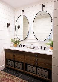 Image result for Bathroom Vanity Double Mirrors