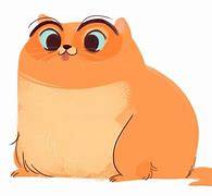 Image result for Fat Cat Dog Cartoon