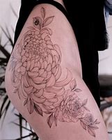Image result for Black Flower Tattoos