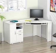 Image result for white corner office desk