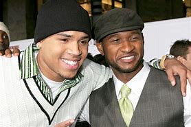 Image result for Usher Chris Brown