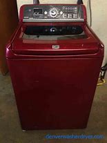 Image result for Maytag Bravos Washer and Dryer in Red