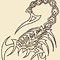 Image result for Tribal Scorpion Tattoo Stencils