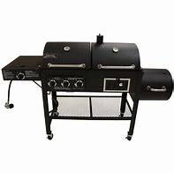 Image result for Gas Charcoal Smoker Grill Combo