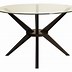 Image result for White Round Glass Dining Table
