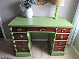 Image result for Small Writing Desk with Drawers and Cubbies