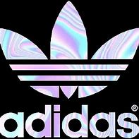 Image result for Holographic Adidas Sign