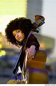 Image result for Esperanza Spalding Playing Bass
